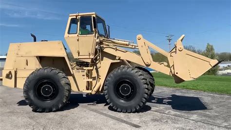 military excavators sale|military front end loader.